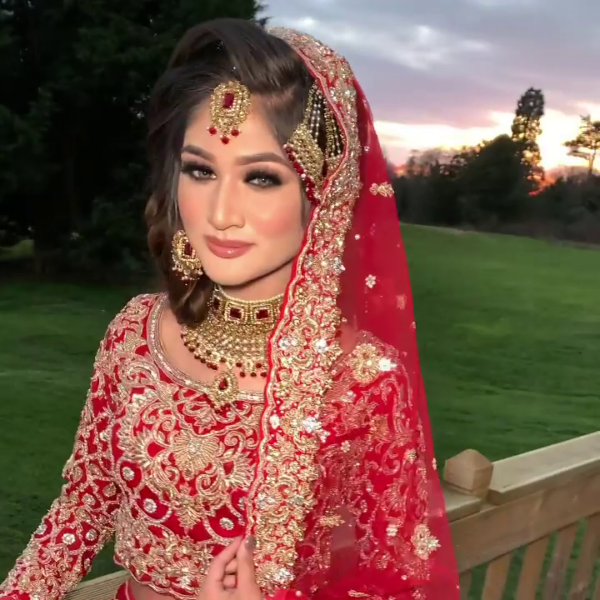 Hot pink color lehenga with beautiful embriodery