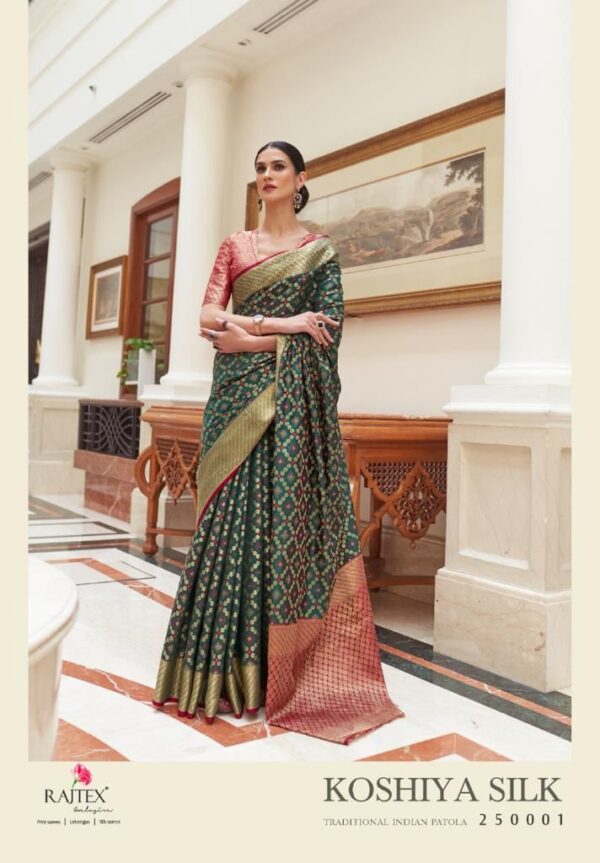 Silk saree with beautiful work