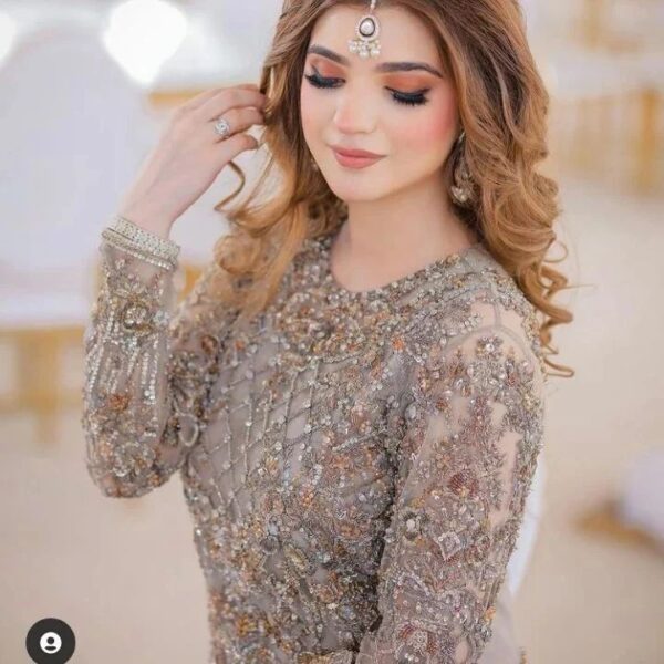 sharara with hand work for wedding