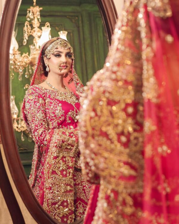 wedding lehenga with crop top