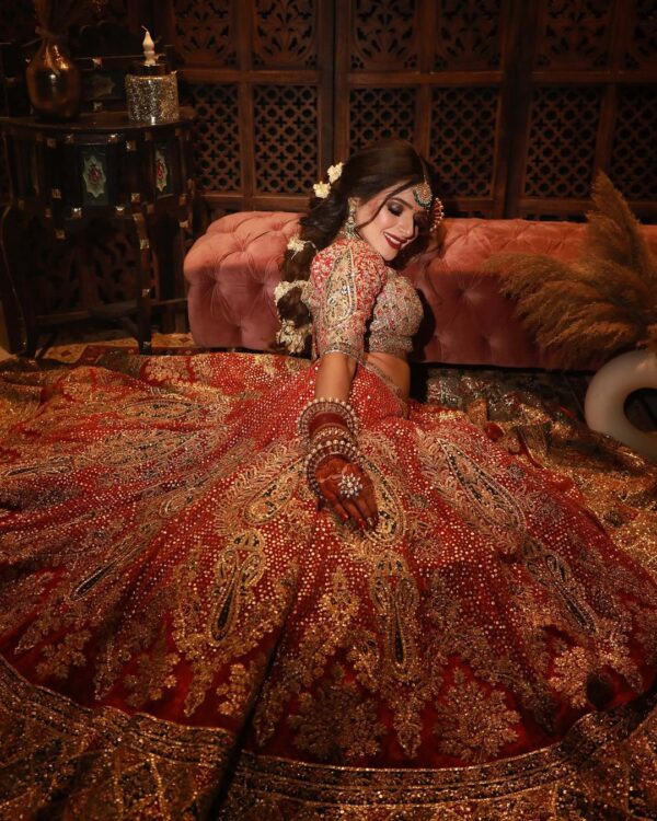 Indial bridal lehenga choli