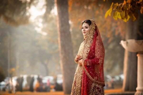 Pakistani wedding lehenga with jacket