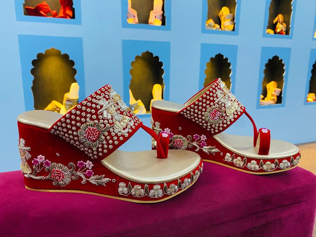 Designer Bridal Wedges And Heels Collection for wedding Function -