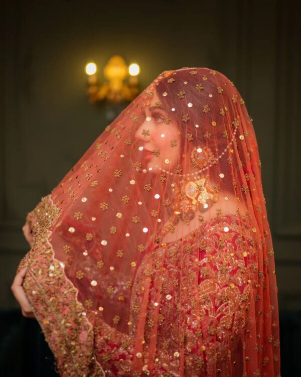 wedding long split anarkali withlehenga
