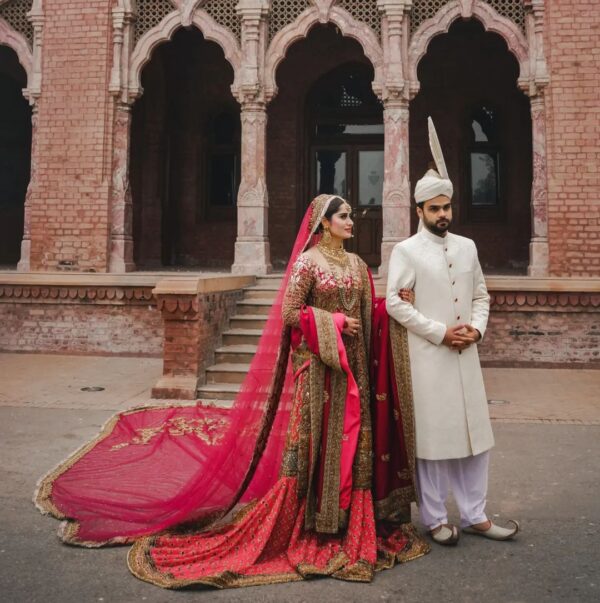 Pakistani nikah bridal lehenga
