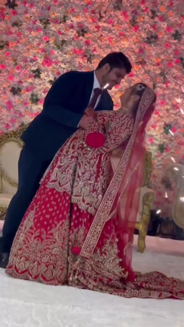 wedding long trail lehenga with jacket