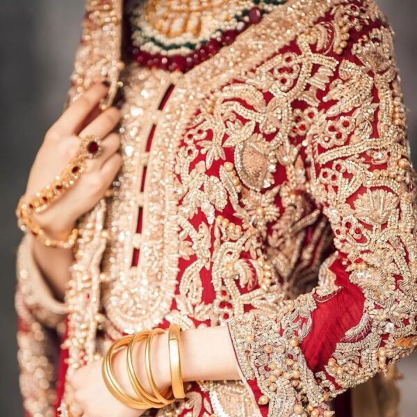 wedding long trail lehenga with kameez