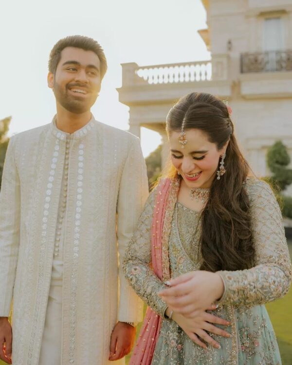wedding long trail anarkali withlehenga
