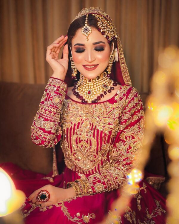 Pakistani Pink Designer Anarkali