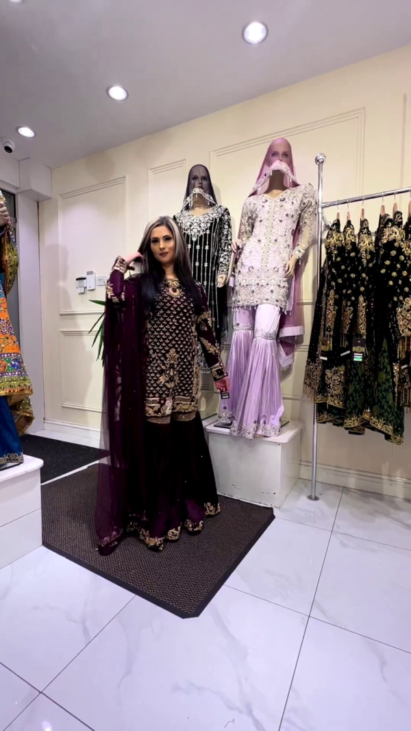 designer Partywear garara suit