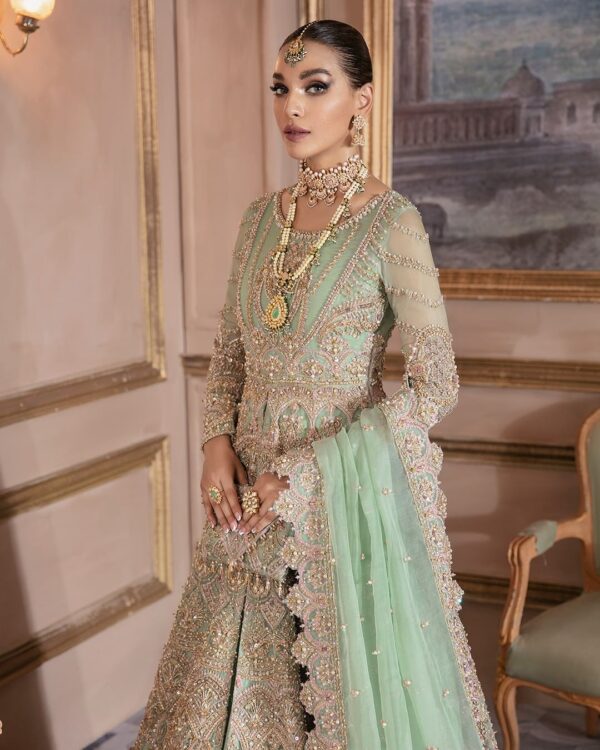 designer Partywear split jacket with lehenga