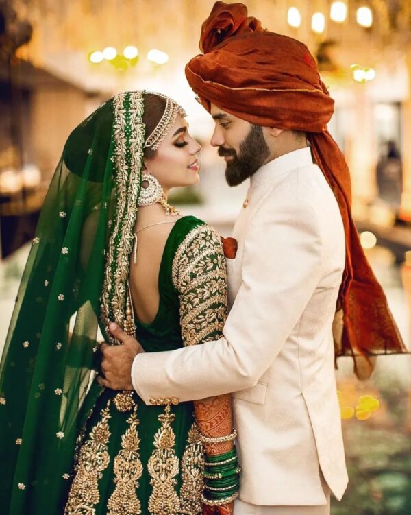 Designer wedding lehenga choli with handwork