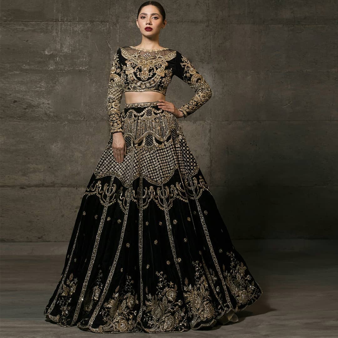 Buy Black Art Silk A Line Lehenga Wedding Wear Online at Best Price |  Cbazaar-sgquangbinhtourist.com.vn