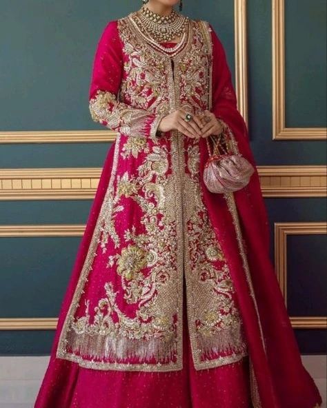 Stitched Wedding Wear Designer Long Kurti Lehenga at Rs 14196 in Jaipur