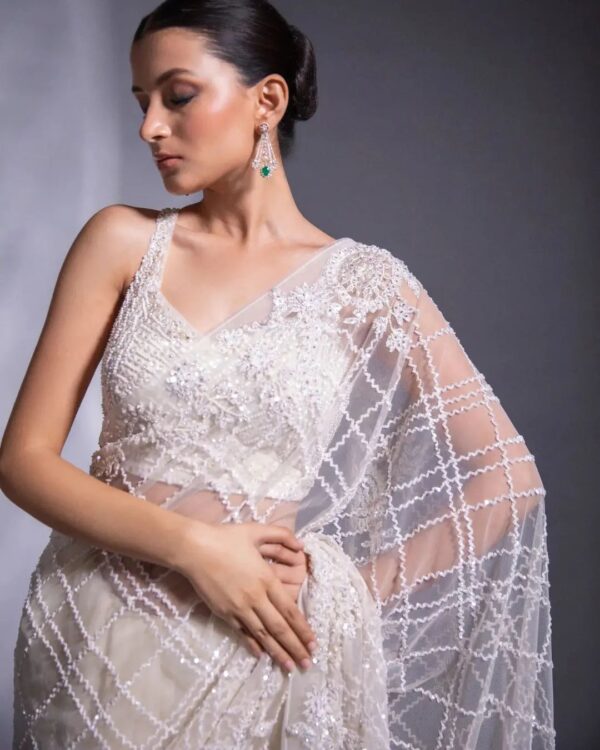 designer Partywear saree