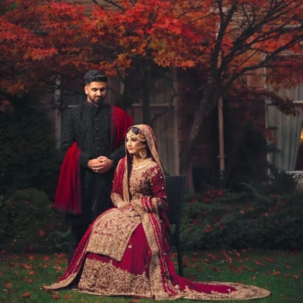 designer long trail lehenga with embroidery