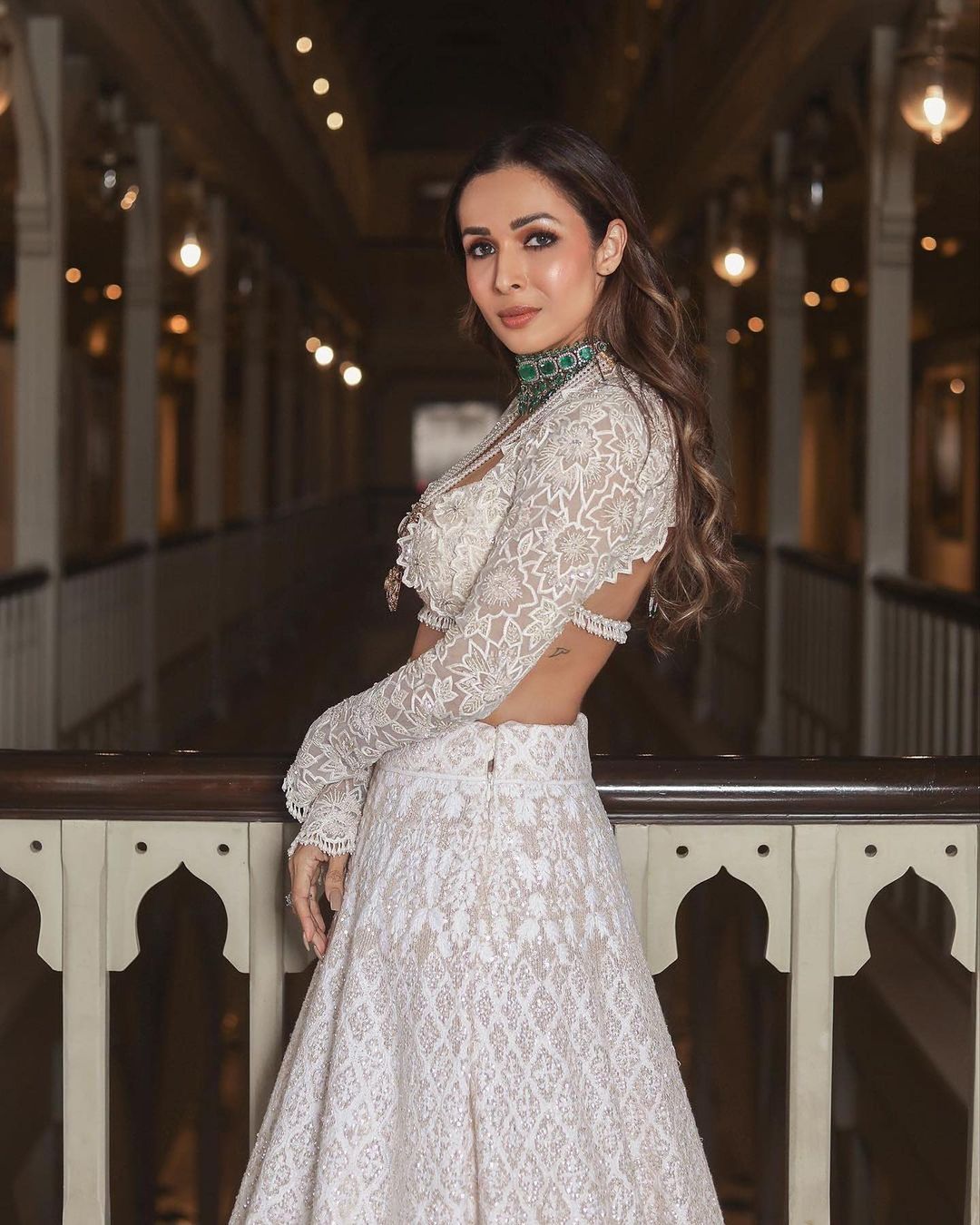 Aamna Sharif Looks So Beautiful in Half Saree Outfit | Lehenga, Ghagra choli,  Lehenga choli