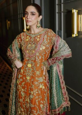 Zardozi work Suit for Karwa Chauth Zardozi work Suit for Karwa Chauth