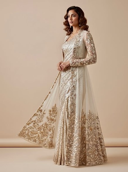 festival wear saree