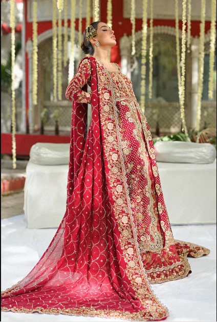 royal bridal lehenga
red trending lehenga 2025