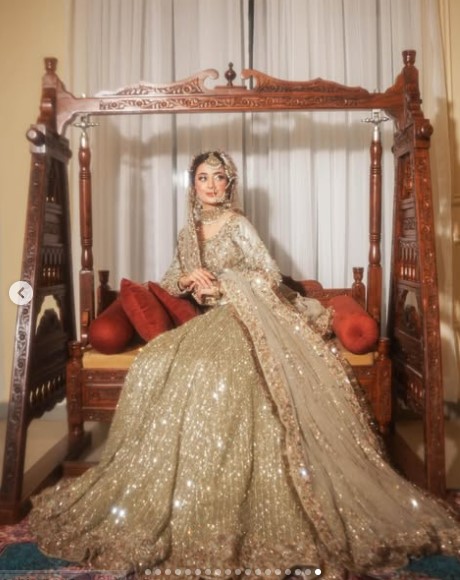 LUXE Pakistani bridal couture
Luxury Pakistani bridal dress
