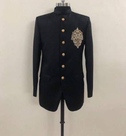 bespoke sherwani online
premium groom outfit