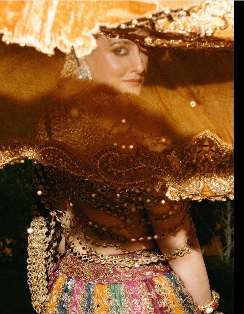 wedding lehenga craftsmanship