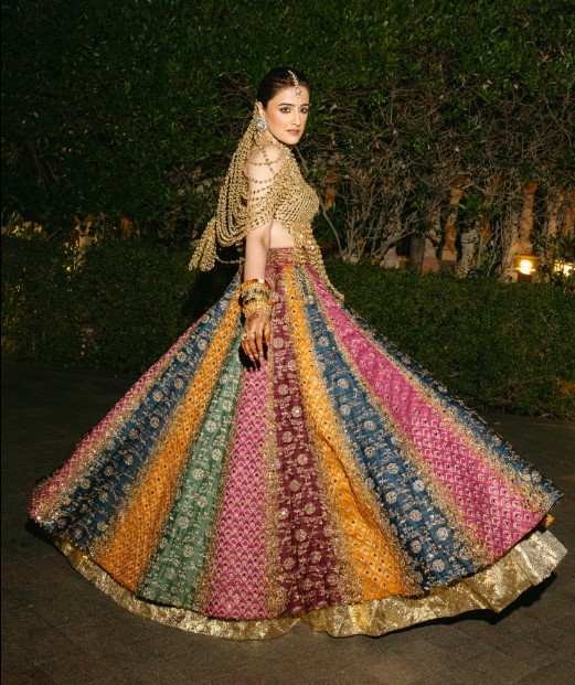 multy coloured designer wedding lehenga
designer wedding lehenga 2026