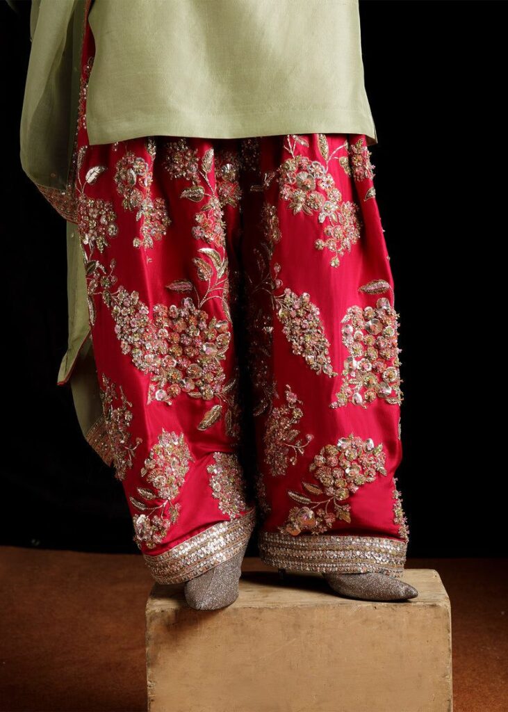 Buy Farshi Salwar Women online in India Kshkin Design 2 Farshi salwar for wedding