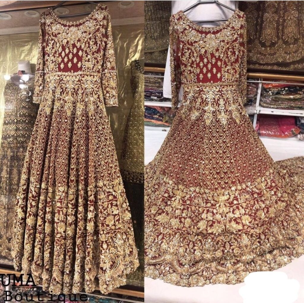 Guide to Choosing Your Royal Red Pakistani Bridal Lehenga 1 designer bridal wear