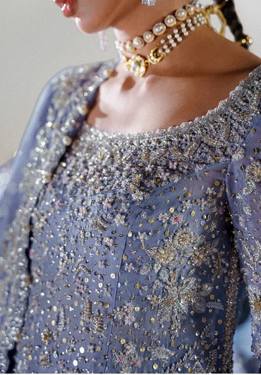 Pakistani Wedding Dress in Bridal Kameez Lehenga Style