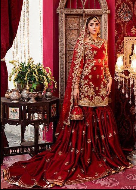 bridal sharara online India ethnic wedding outfit