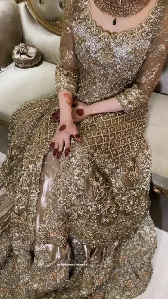 Luxury bridal outfit South Asia
