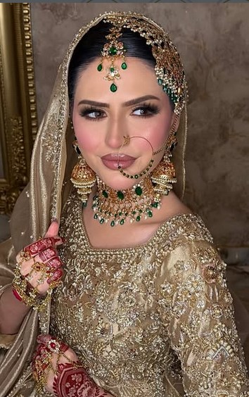 Online Handwork Golden Anarkali Wedding Dress for Brides 2 handwork bridal anarkali,
golden bridal outfit 2026