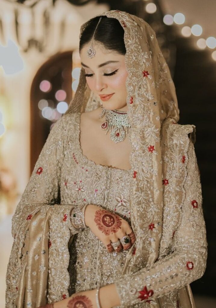 Gold Lehengas for Women: Champagne Gold Bridal Lehenga 2026 6 modern bridal wear
hand embroidered lehenga