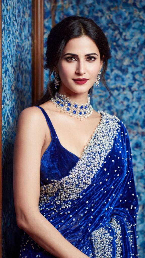 blue saree with heavy embroidery

handmade embroidery saree