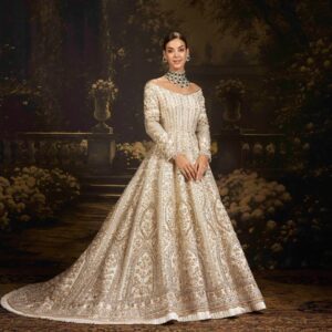 traditional Pakistani wedding dress