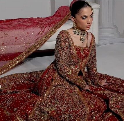 Pakistani bridal lehenga