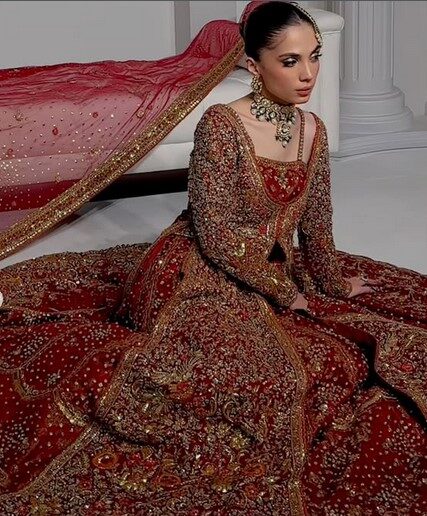 Pakistani bridal lehenga