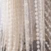 White net saree