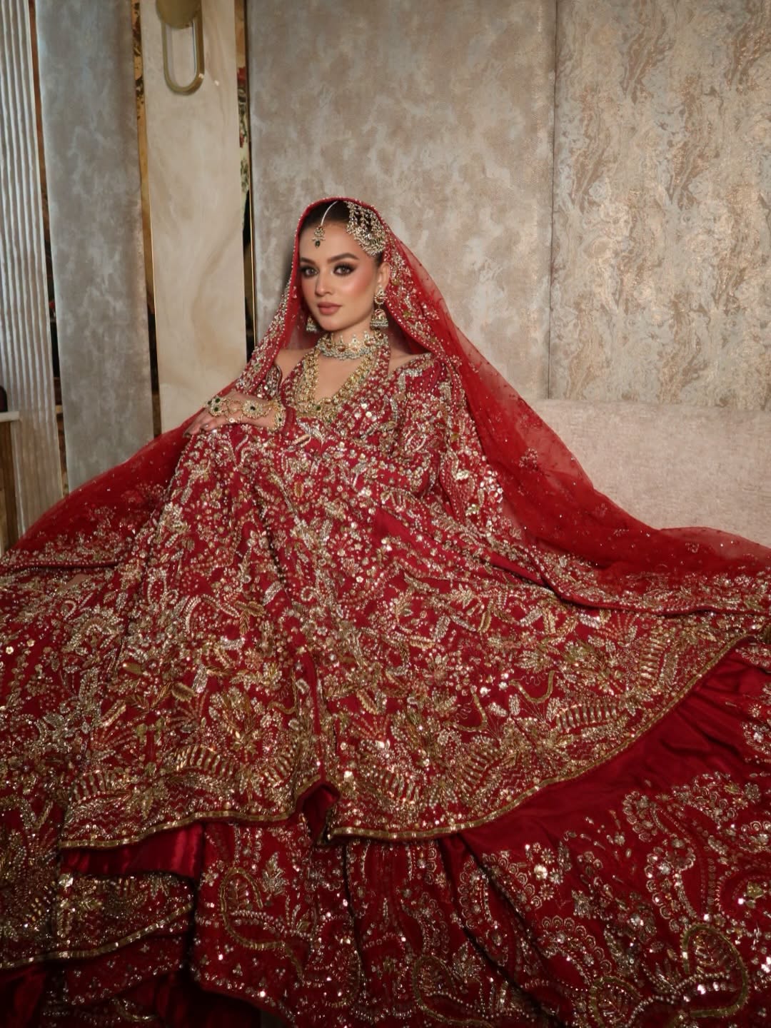 Pakistani bridal lehenga
