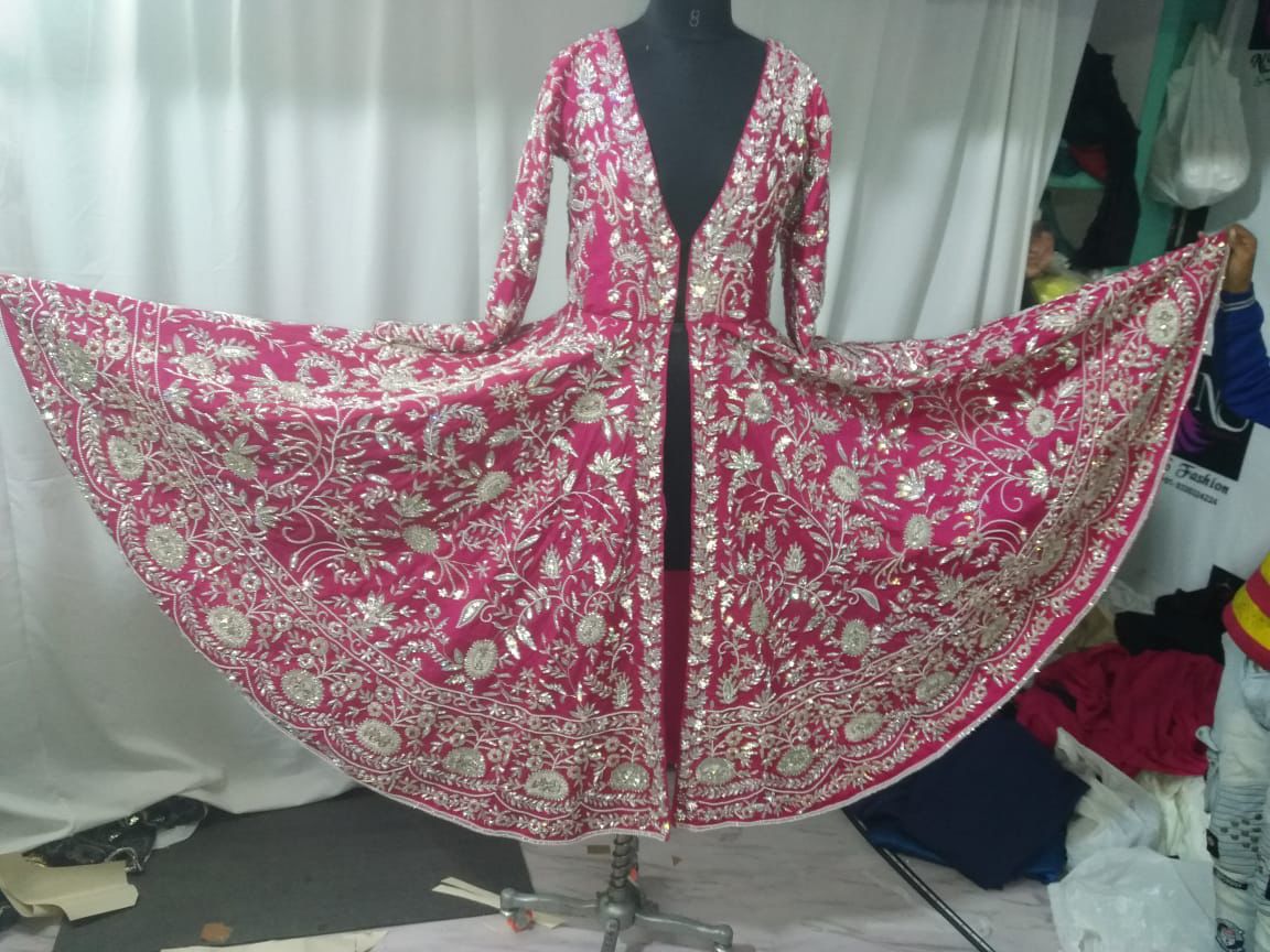 Pink Bridal Lehenga