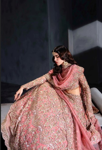 Designer Pakistani bridal lehenga