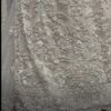 Elegant white ivory net gown with heavy designer handwork by Kshkin
