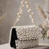 Stylish miniature pearl purse for festive celebrations and special occasions